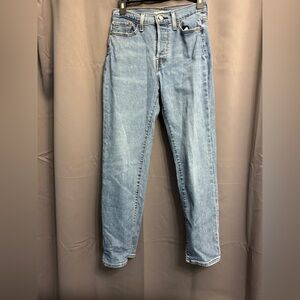 Levi's High-Rise Light Wash Jeans